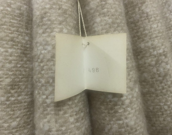 Image 1 of Domus Teakhouten vloerlamp uit 1960, met origineel label! Hoogte: 140 cm - 188 cm