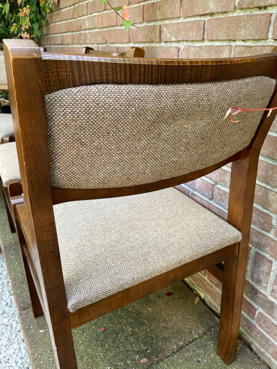 Set di sedie da pranzo vintage stile Pastoe – Legno, Lana (photo 5 of 15)