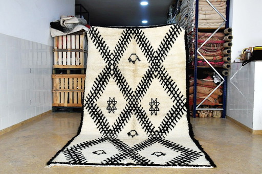 Tapis vintage Beni Ouarain - 306 x 183 cm