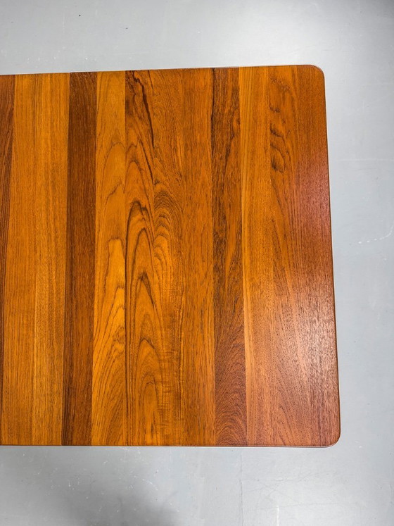 Image 1 of Extendable Solid Teak Dining Table by Glostrup, 1970s