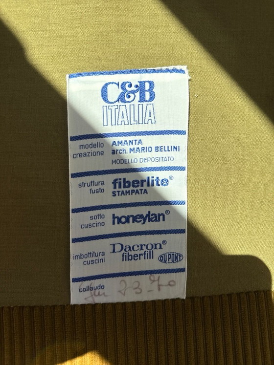 C&B Italia Amanta Sessel - Mario Bellini (5 Stk) – B&B Italia, Textile (photo 4 of 5)