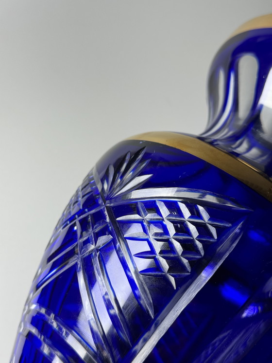 Image 1 of A pair of crystal vases 