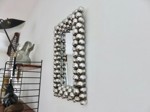 Psychedelic wall mirror in the style of Marcel Wanders, 90s