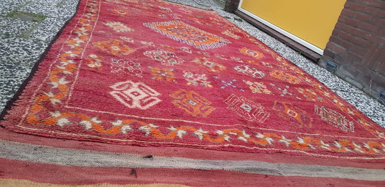 Image 1 of Handgeknoopt Berber kleed wol 416x185cm