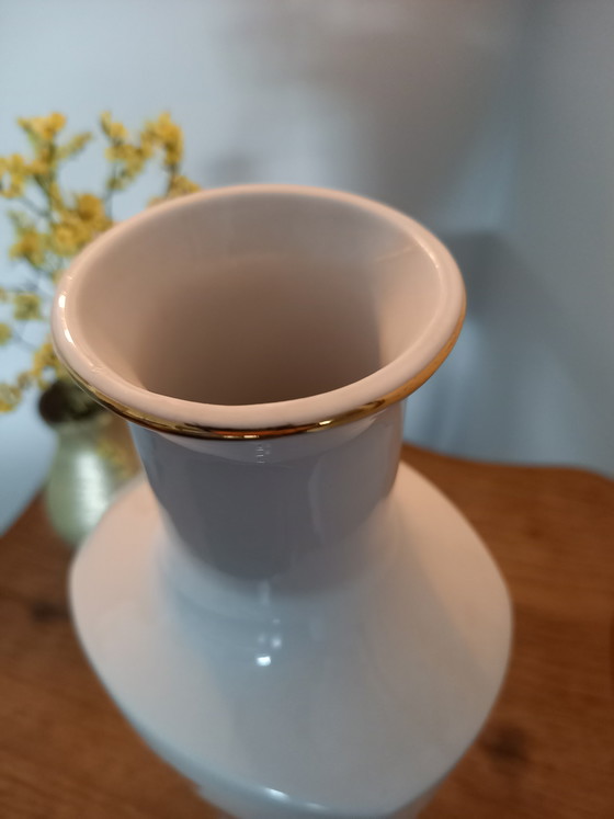 Image 1 of Handgeschilderde  vaasjes set van 2