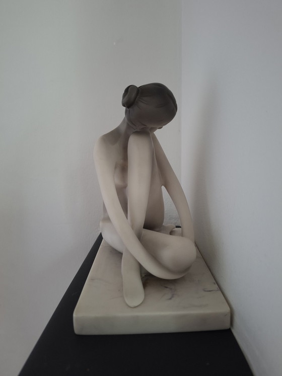 Image 1 of Art Deco Sculpture – Stylized Nude – 1920s