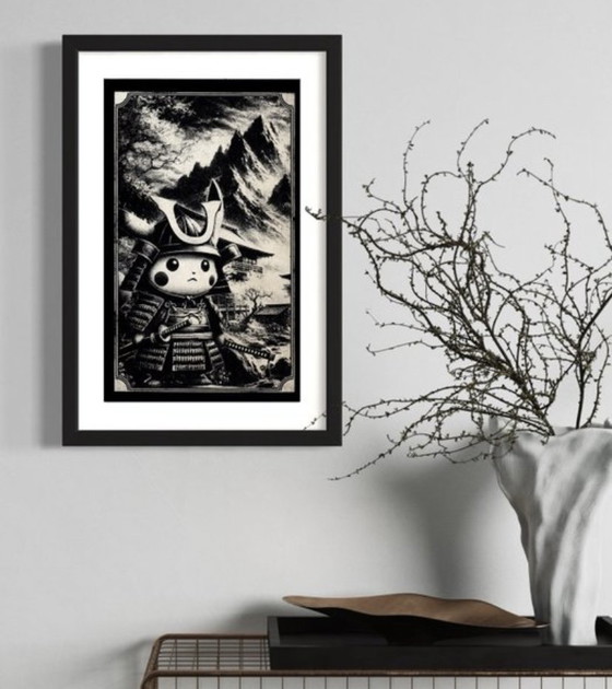 Image 1 of Kunstwerk Pikachu (Pokémon) Moment des Friedens