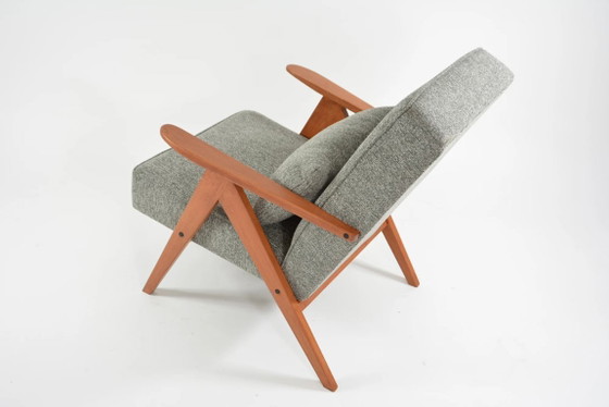 Image 1 of Poltrone KOMPAS in grigio screziato e bianco
