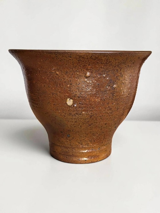 Ciotola da insalata XXL in gres, firmata Jacky Coville – Ciotole, Porcelain, Wood (photo 4 of 10)