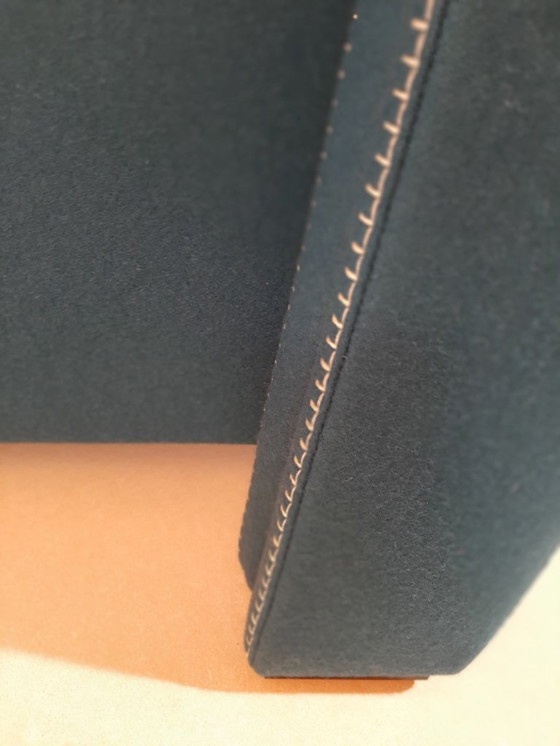 Image 1 of CASSINA 637 UTRECHT fauteuil (NIEUW, NOOIT GEBRUIKT) in 13L OTHANIO WOL met natuurlijke draadstiksels en paardenpunt