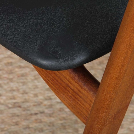 Image 1 of Pair of chairs by Henning Kjaernulf for Boltinge Stolefabrik, 1960