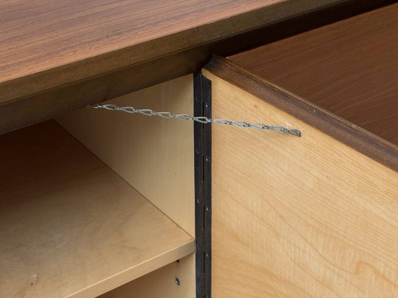 Image 1 of Credenza alta svizzera di metà secolo con vano bar in teak, anni '60