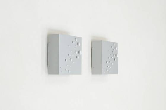 Image 1 of Juego de 2 apliques “sterrenregen” de E.J. Jelles para Raak Amsterdam, Países Bajos de los años 60.