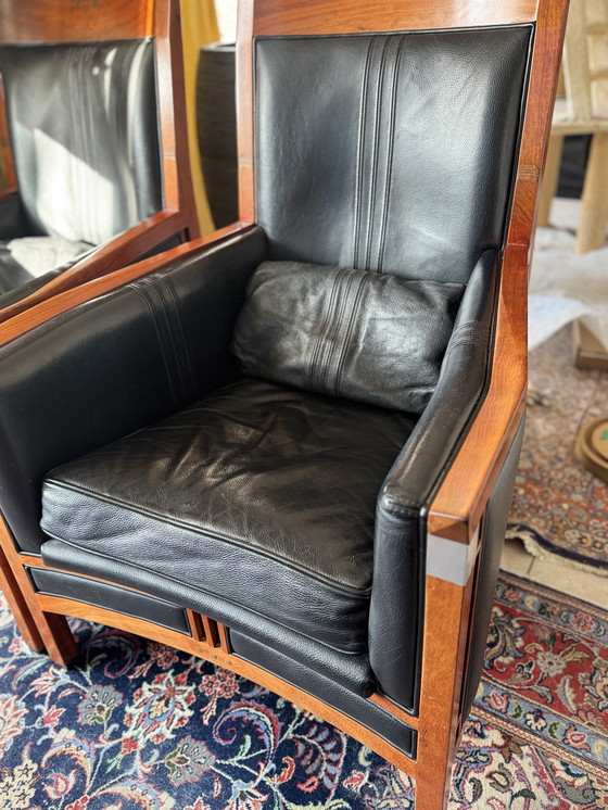 Image 1 of Hermosos asientos Art Deco del diseñador Art Deco Schuitema