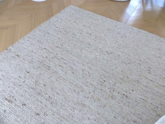 Image 1 of Tapis " Salsa " design PERLETTA 100% laine vierge 350x330 cm