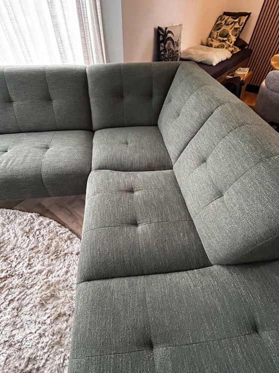 Montél Traffic U-Corner Sofa - Leaf Forest Green Design Sofa – Montel, Textile (photo 10 of 14)