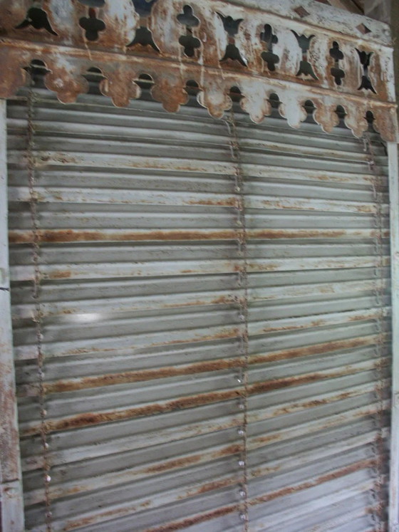 Persianas antiguas, Objetos decorativos, Metal, Hierro, Gris (foto 4 de 13)