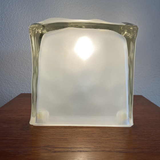 Image 1 of Vintage IKEA Iviken Ice Cube tafellamp - jaren 90