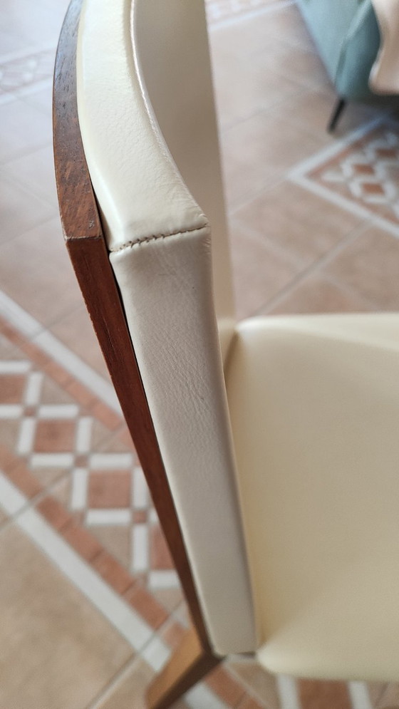 Juego de 6 sillas de comedor Skovby SM51 – Wood, Skai (photo 7 of 10)