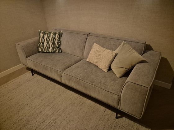 Image 1 of Grijze 3-zits bank - nieuw staat - merk Het Anker