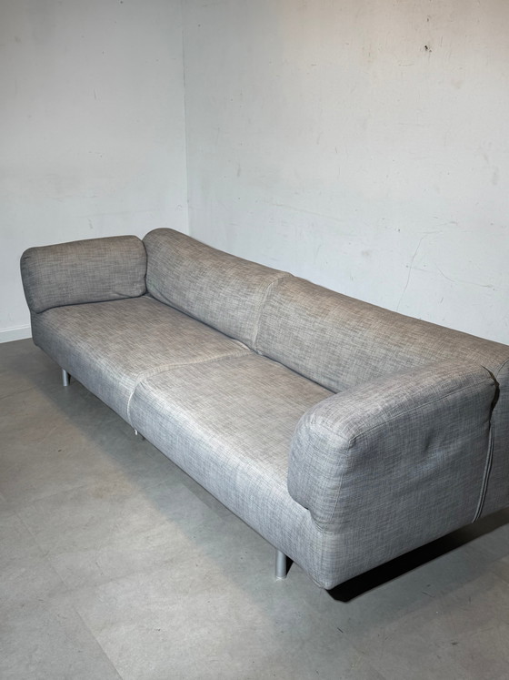 Sofá Cassina Met 250 – Tela gris – Wood (photo 4 of 10)