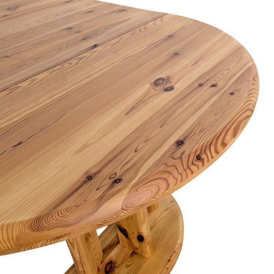 Image 1 of Mesa de comedor extensible original de Rainer Daumiller de mediados de siglo.
