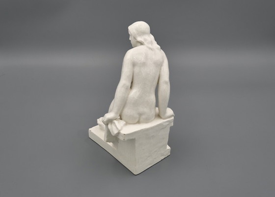 Image 1 of Ceramic Woman Sculpture by Břetislav Benda