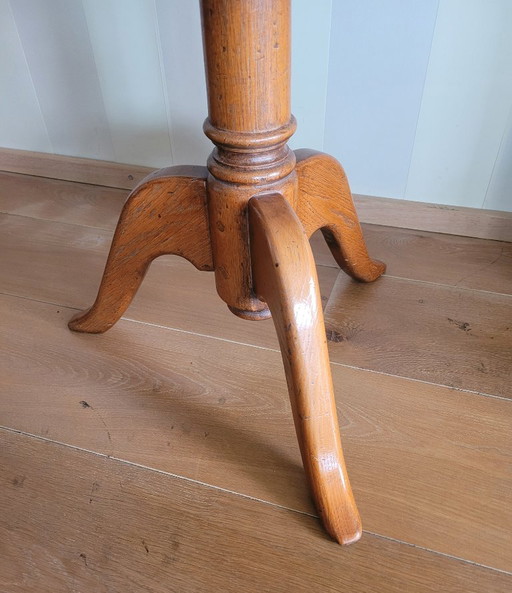 Vintage eiken bijzettafel