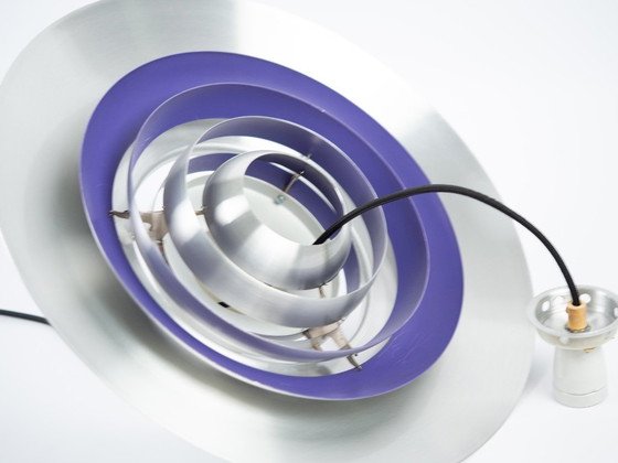 Lampe à Suspension P376 Vintage Danoise par Fabricius et Kastholm, Nordisk Solar, 1964 – Aluminium (photo 13 of 15)
