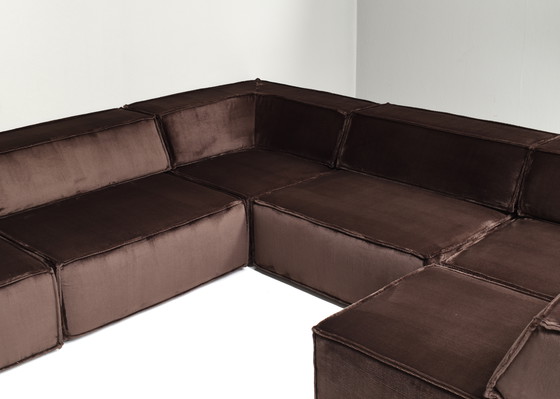 Image 1 of 21-piece COR TRIO corner sofa by COR Furniture *New upholstery*, Switzerland / Germany - 1972