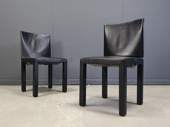 Image 1 of Sillas de comedor Arcadia de Paolo Piva para B&B Italia, juego de 6