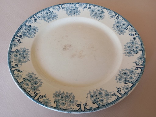 Molde para pasteles de loza Longwy "Margaritas"