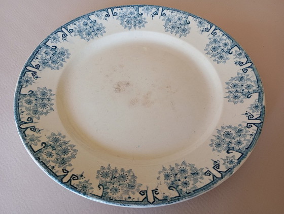 Image 1 of Molde para pasteles de loza Longwy "Margaritas"