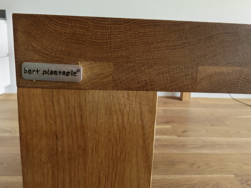 Bert Plantagie oiled oak dining table 100x200 cm