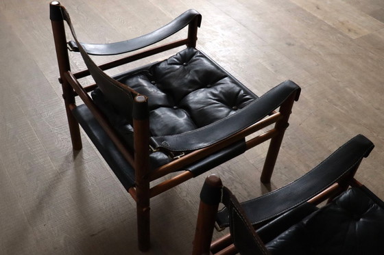 Image 1 of Par de sillones Sirocco de Arne Norell para Norell AB, Suecia, década de 1970