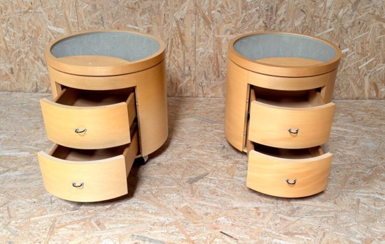 Image 1 of Tables de chevet design Hülsta - lot de 2