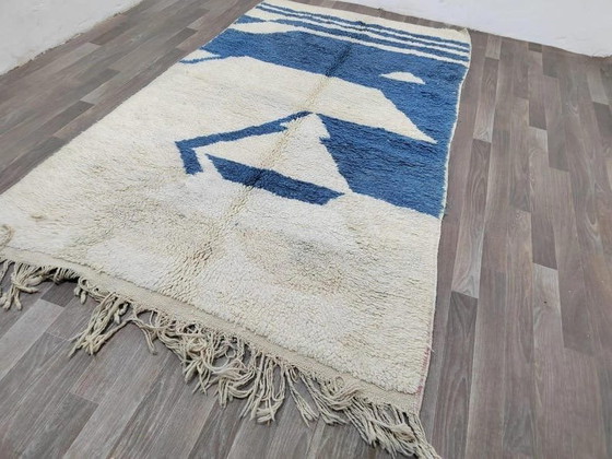 Alfombra tradicional marroquí de pura lana, tamaño 1,4/2,6 m. – Ahrend, Wool (photo 6 of 8)
