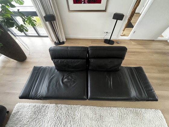 ROLF BENZ PLURA 380 Design Bank – Banken, Leather, Metal (photo 3 of 11)