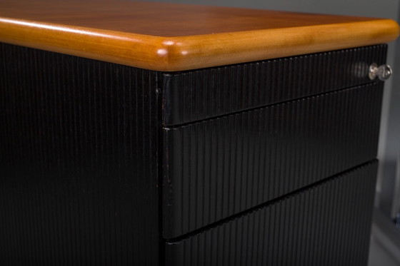 Image 1 of Ensemble de bureau de Walter Knoll / Wilhelm Knoll, Allemagne, années 1970, ensemble de 3 pièces