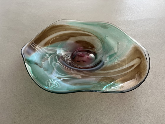 Image 1 of Organische glazen schaal
