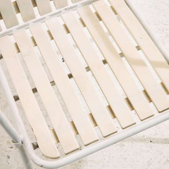 Image 1 of MK10930 Oostenrijkse stapelbare tuinstoel van Karasek