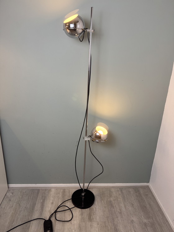 Image 1 of Prachtige vintage GEPO 'Eyeball' space age vloerlamp