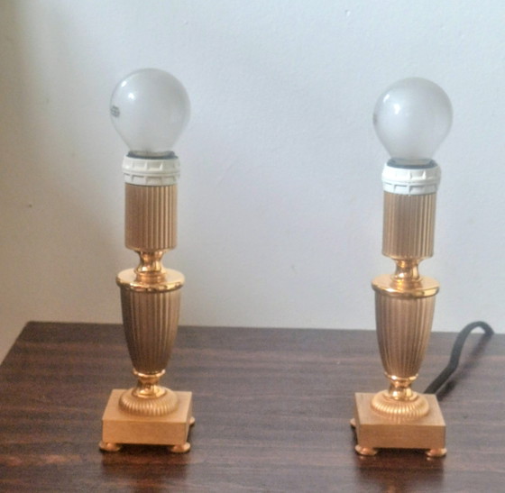Image 1 of Hollywood Regency Style Table Lamps