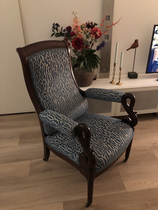 Antique Castle Throne Chair