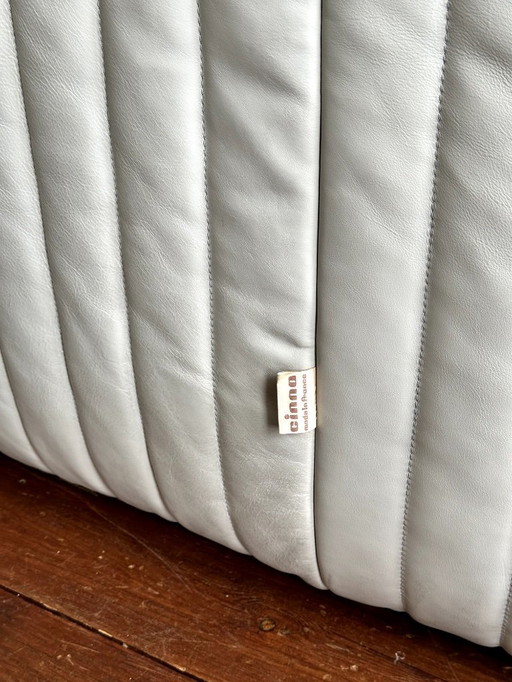 1x Sandra Sofa by Annie Hiéronimus - Ligne Roset / Cinna - 3-seater (1970, leather)