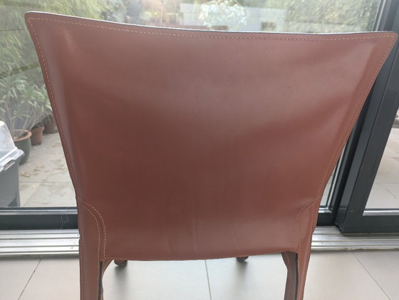 Image 1 of 8 dining chairs Cassina Cab 412