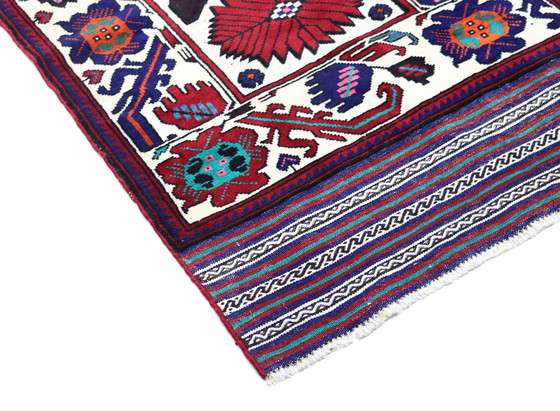 Image 1 of Afghaanse Kelim Deco Kunst Handgeweven Nieuw Tapijt 370 x 80 cm