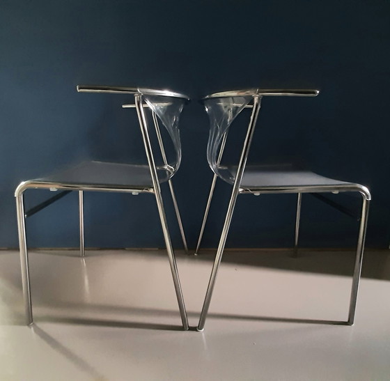 Image 1 of 2 vintage IKEA Elmer chairs from the 1990s, rare