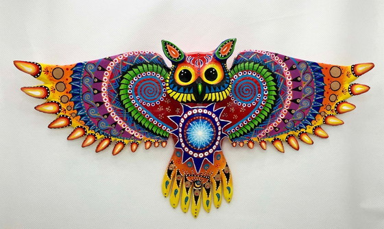 Image 1 of Una statuina di gufo da favola. Realizzata a mano dall'artista.