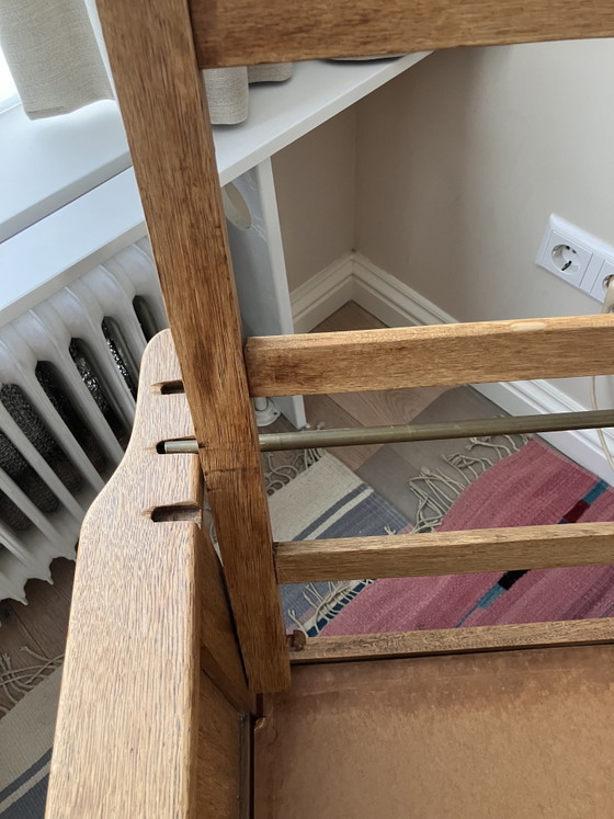 Image 1 of Mission-style/Morris-style vintage armchair
